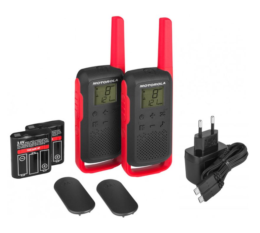 Комплект рацій Motorola TALKABOUT T62 RED TWIN PACK