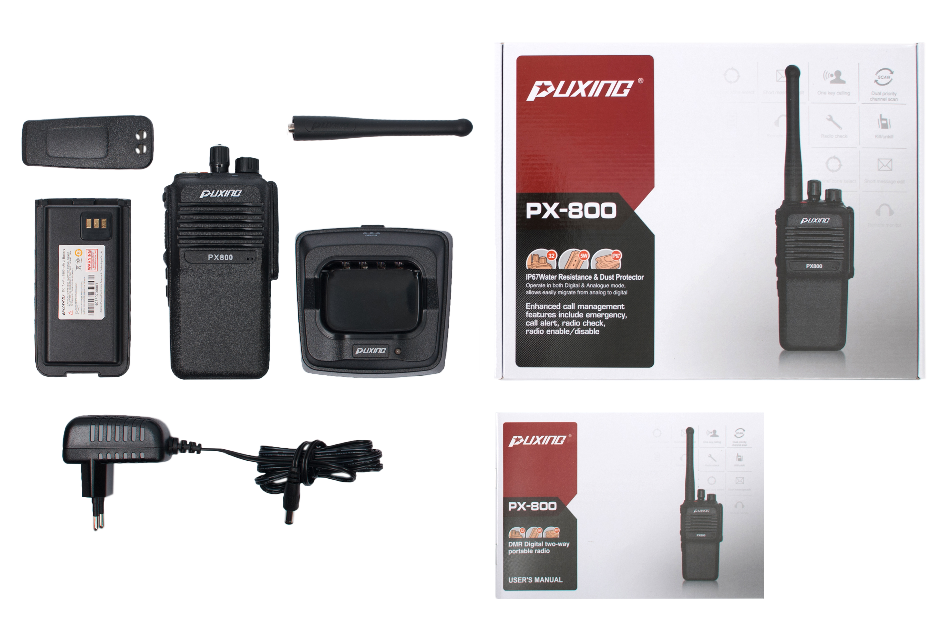 Рация Puxing PX-800_VHF