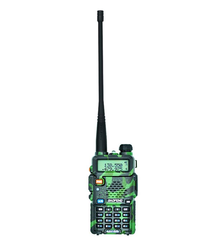 Радіостанція Baofeng UV-5R CAMO + Гарнітура з кнопкою PTT