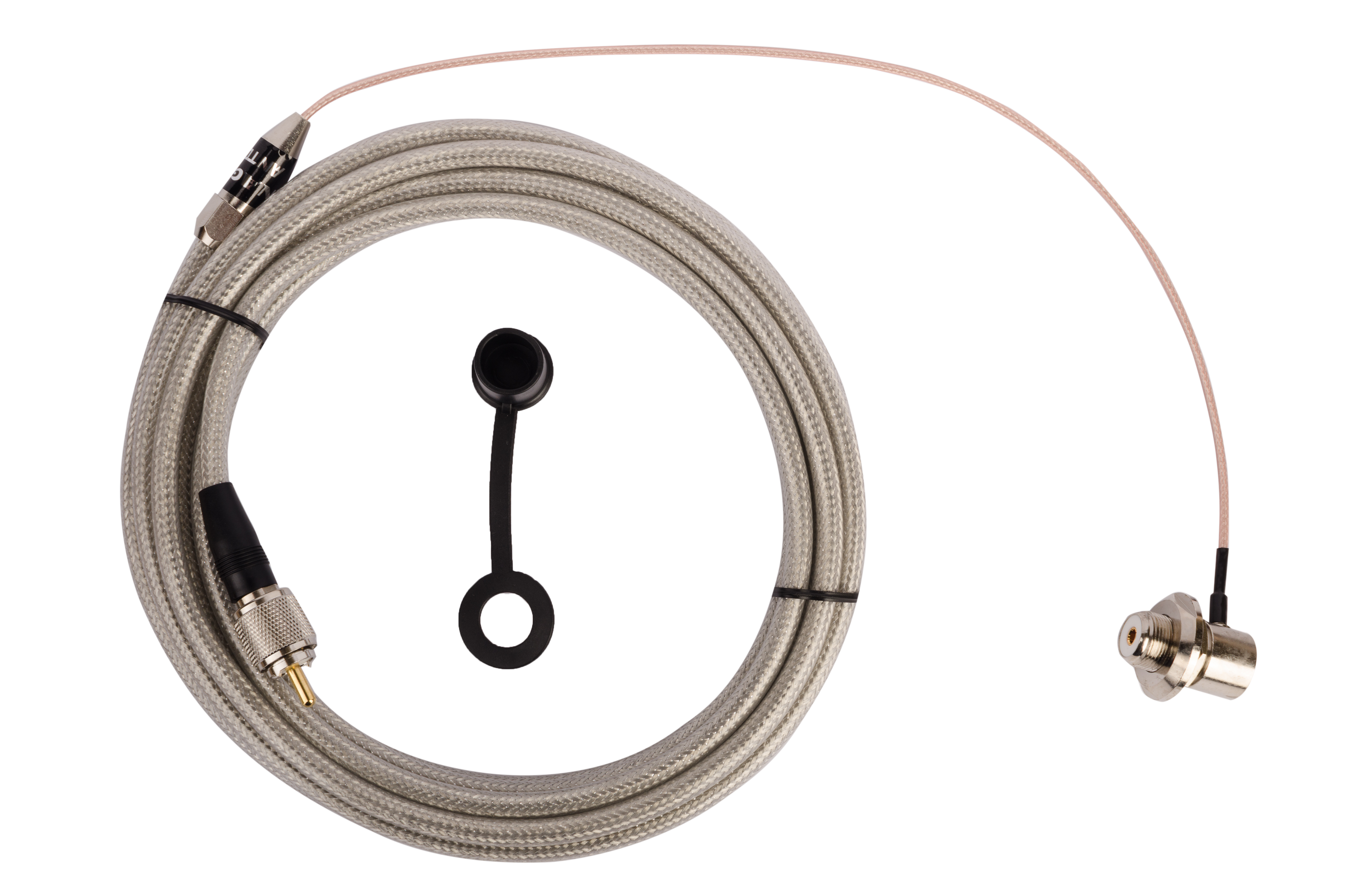 Коаксіальний антенний кабель NAGOYA RC-5MS UHF Male /UHF Female