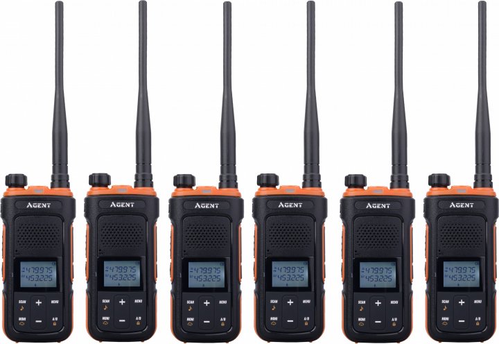 Комплект радіостанцій AGENT AR-UV11 SIX PACK 6 шт